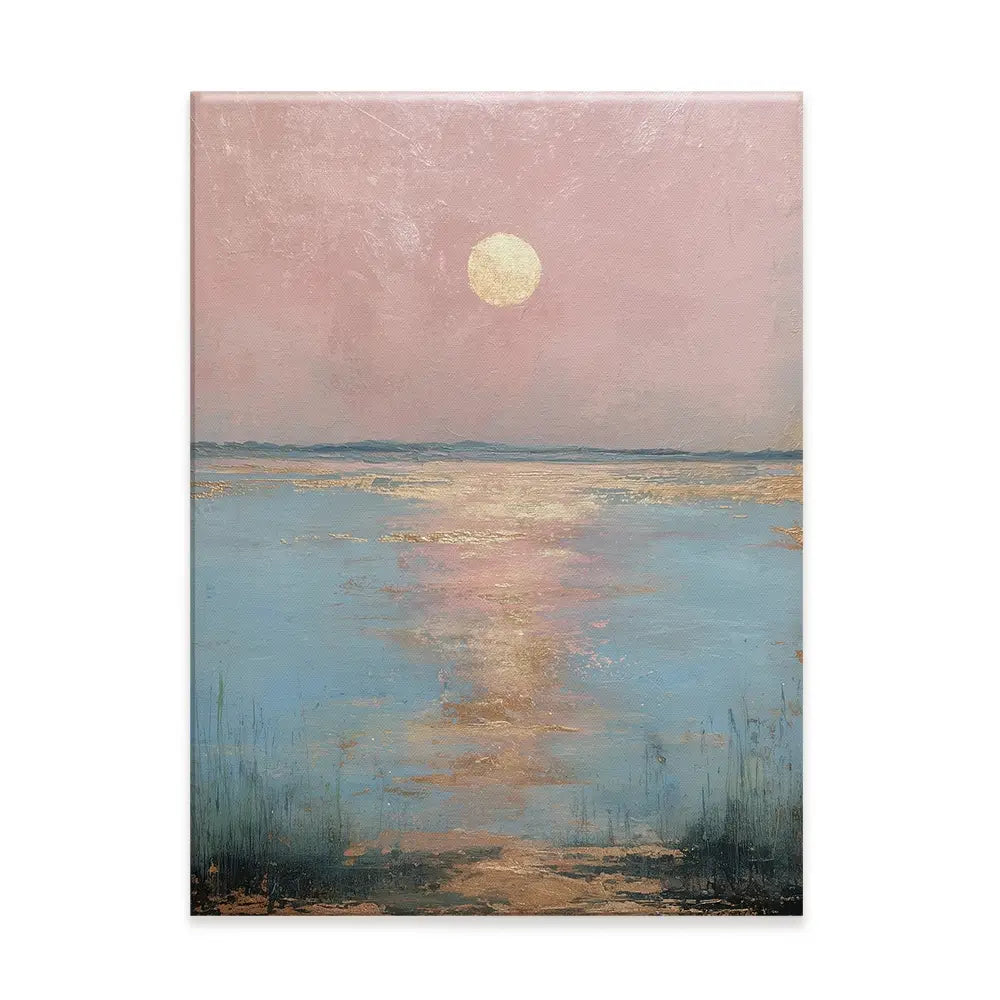 Moonlit Reflection Canvas Print Moonlit Reflection Canvas Print wall art product Svetlana Aleynikova