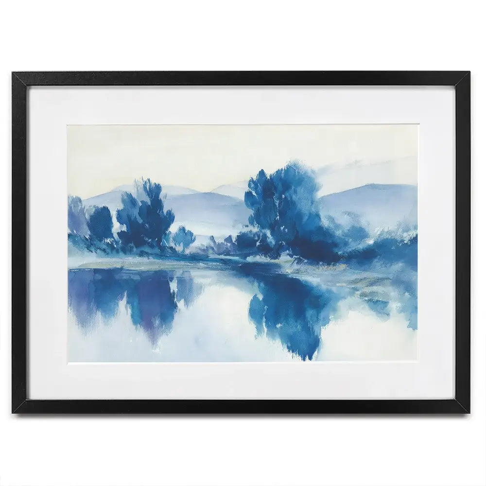 Morning On The River Framed Art Print Morning On The River Framed Art Print wall art product Sisi And Seb - Independent