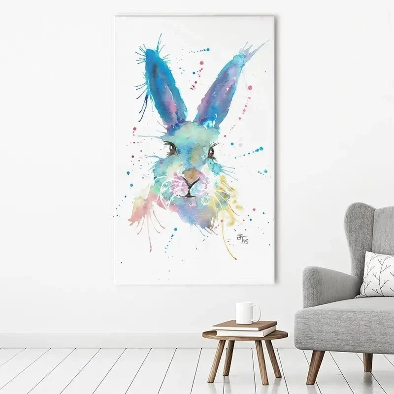 Mr Bunny Canvas Print Mr Bunny Canvas Print wall art product Jamie Taylor