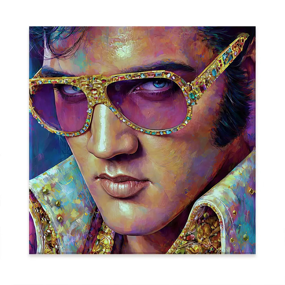 Mr Elvis Oversized Canvas Print Mr Elvis Oversized Canvas Print wall art product Art Print Shop