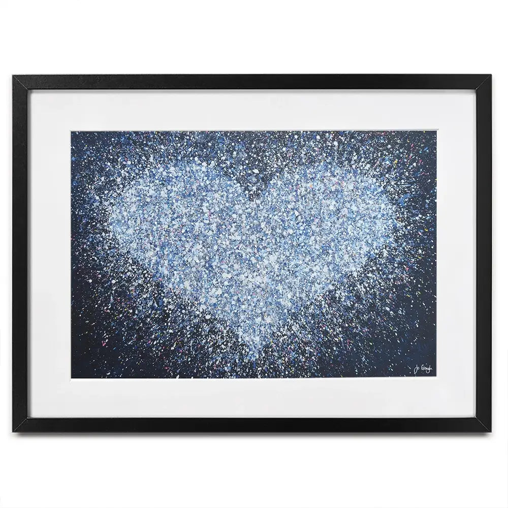 My Heart Is Forever Yours Framed Art Print My Heart Is Forever Yours Framed Art Print wall art product Jo Gough