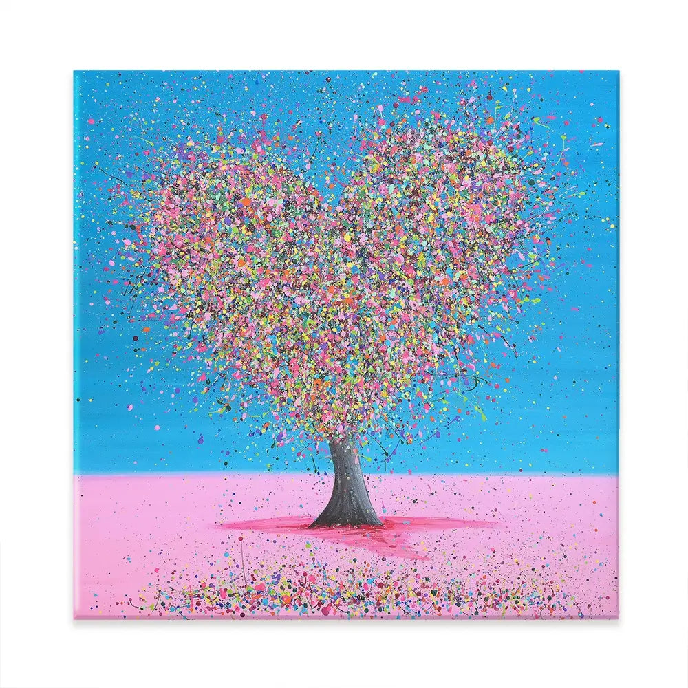 My Sweet Love Square Canvas Print My Sweet Love Square Canvas Print wall art product Jo Gough