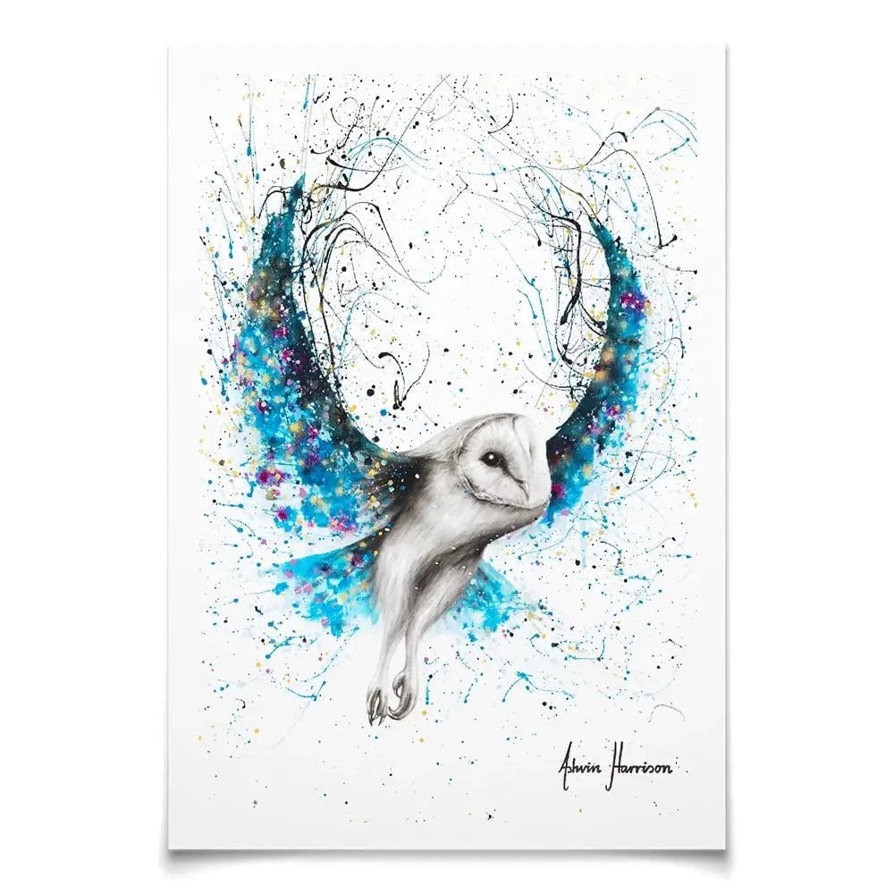 Mystical Owl Art Print Mystical Owl Art Print wall art product Ashvin Harrison