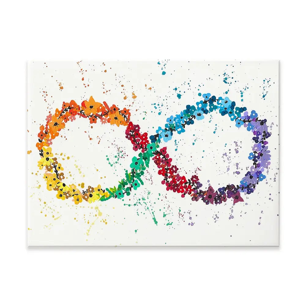 Neurodiversity Canvas Print Neurodiversity Canvas Print wall art product Emma LC Art