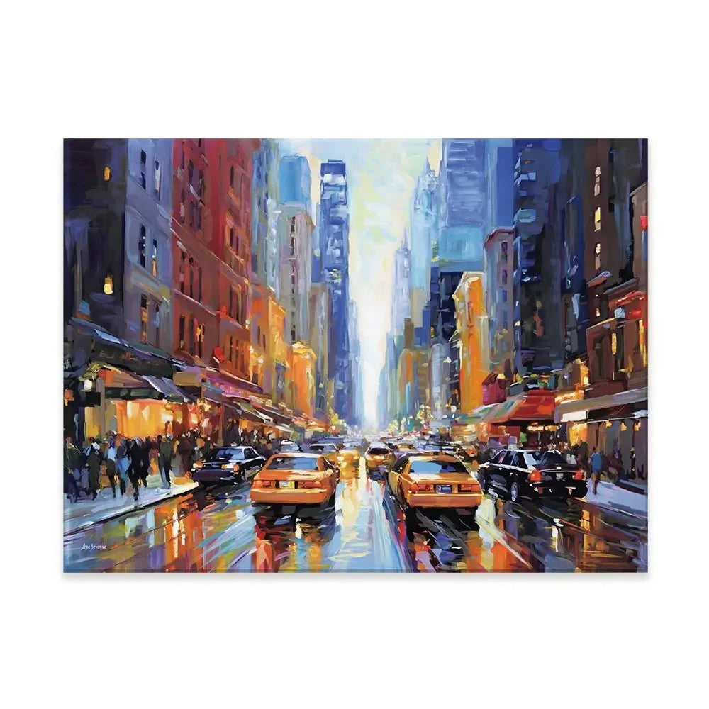 New York City Canvas Print New York City Canvas Print wall art product Leon Devenice