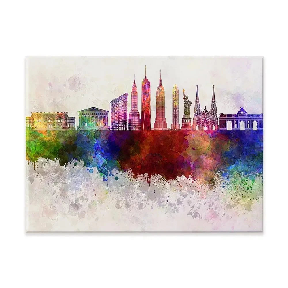 New York Skyline Canvas Print New York Skyline Canvas Print wall art product Cristina Romero Palma / Shutterstock