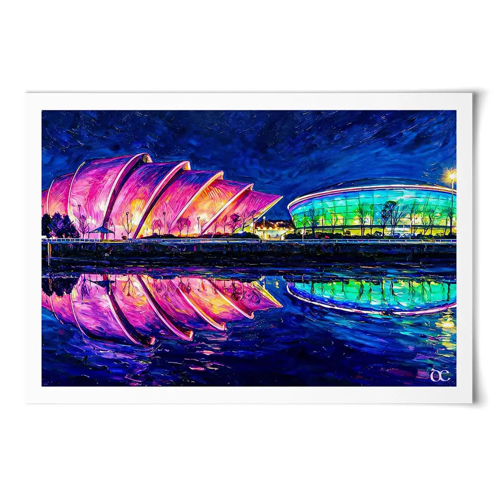 Night Night Glasgow Art Print Night Night Glasgow Art Print wall art product David Alexander Elder
