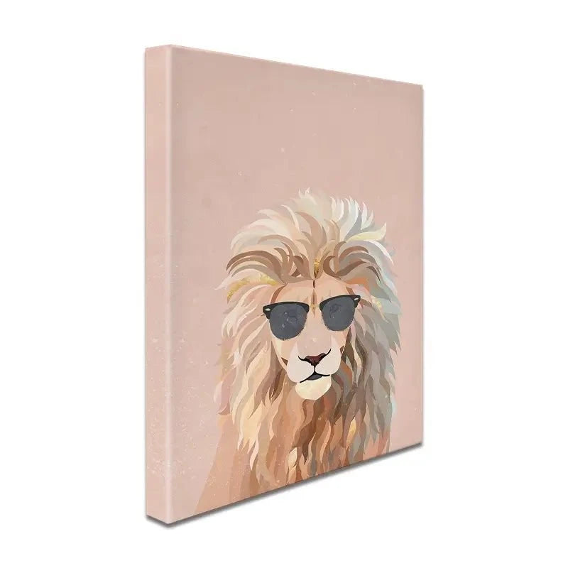 One Cool Cat Canvas Print One Cool Cat Canvas Print wall art product Sarah Manovski