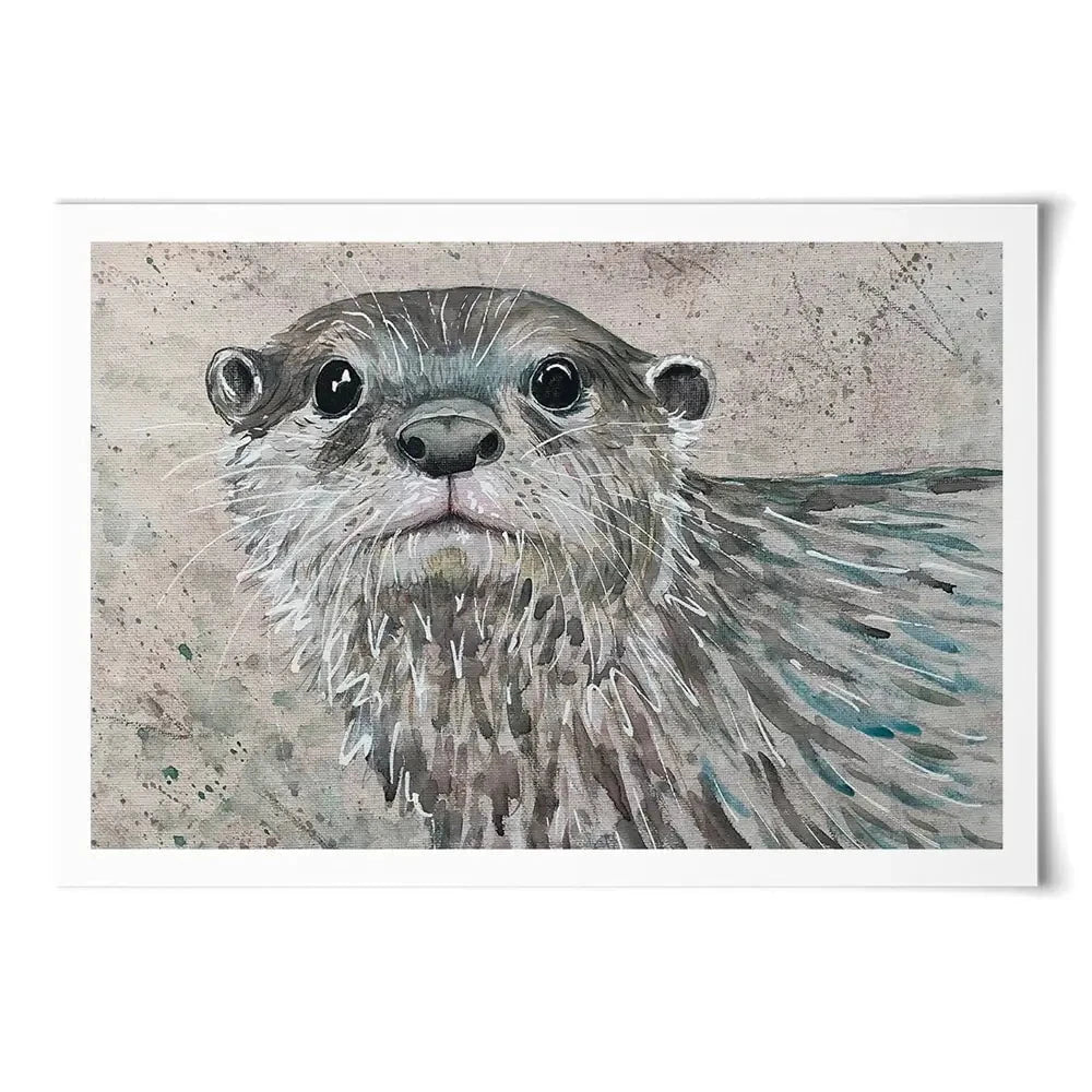 Otterly Amazing Art Print Otterly Amazing Art Print wall art product Jane Brookshaw