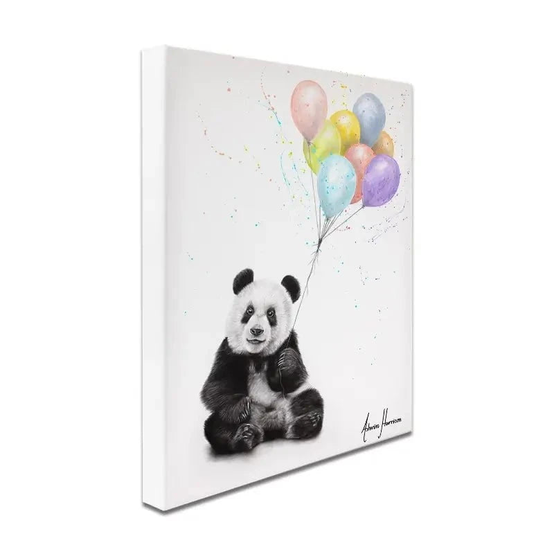 Panda Party Canvas Print Panda Party Canvas Print wall art product Ashvin Harrison