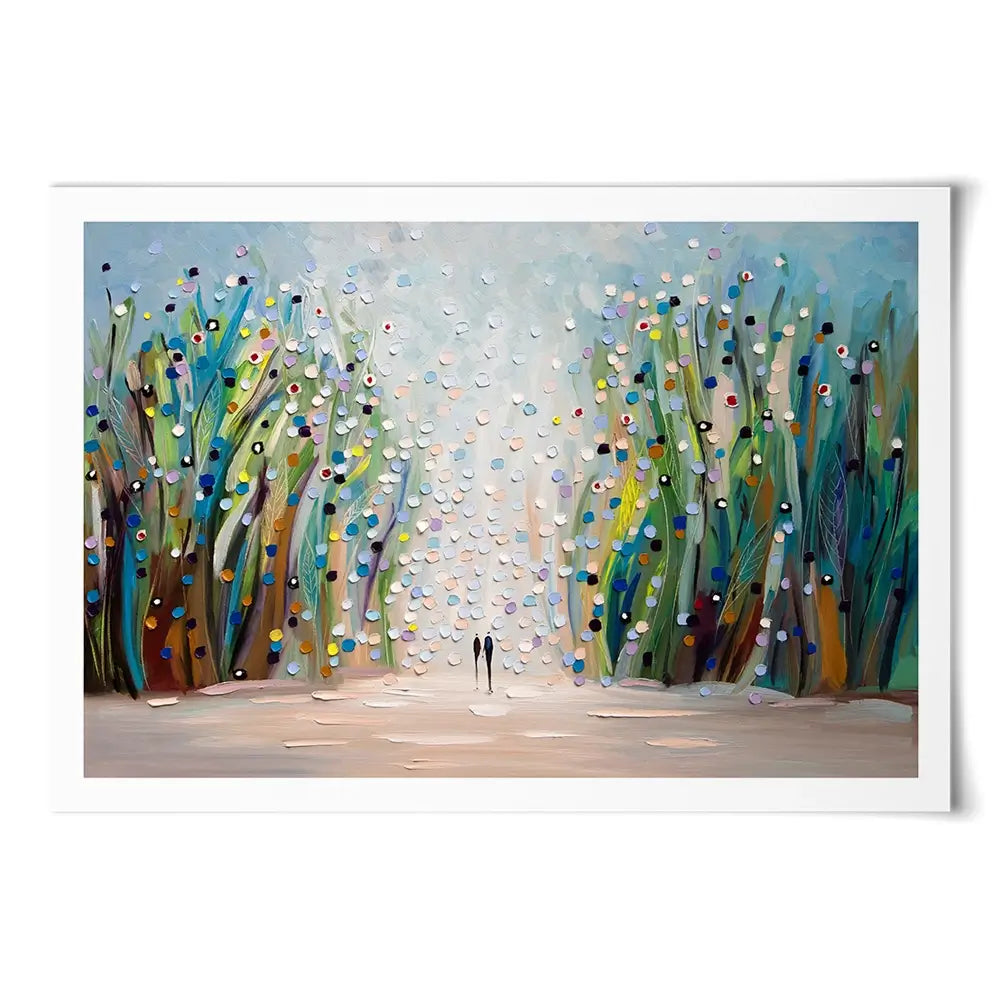 Park Stroll Art Print Park Stroll Art Print wall art product Ekaterina Ermilkina