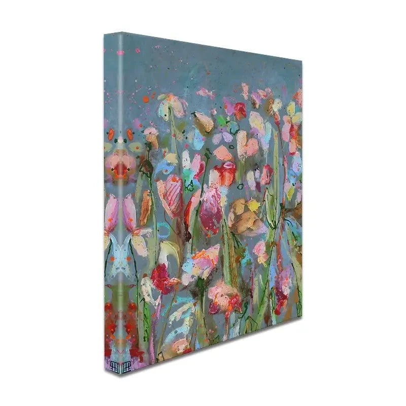 Pastel Flowers Canvas Print Pastel Flowers Canvas Print wall art product Studio Paint-Ing