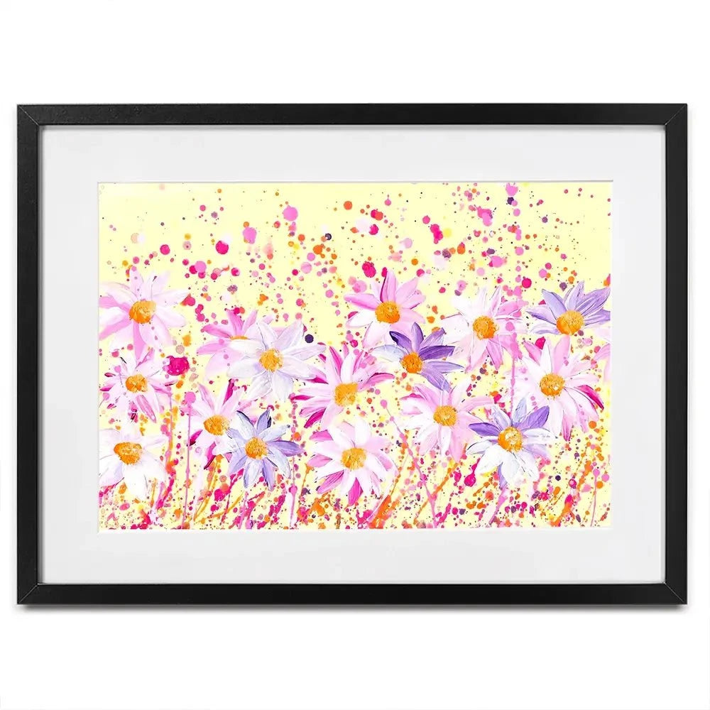 Pastel Joy Framed Art Print Pastel Joy Framed Art Print wall art product Emma LC Art