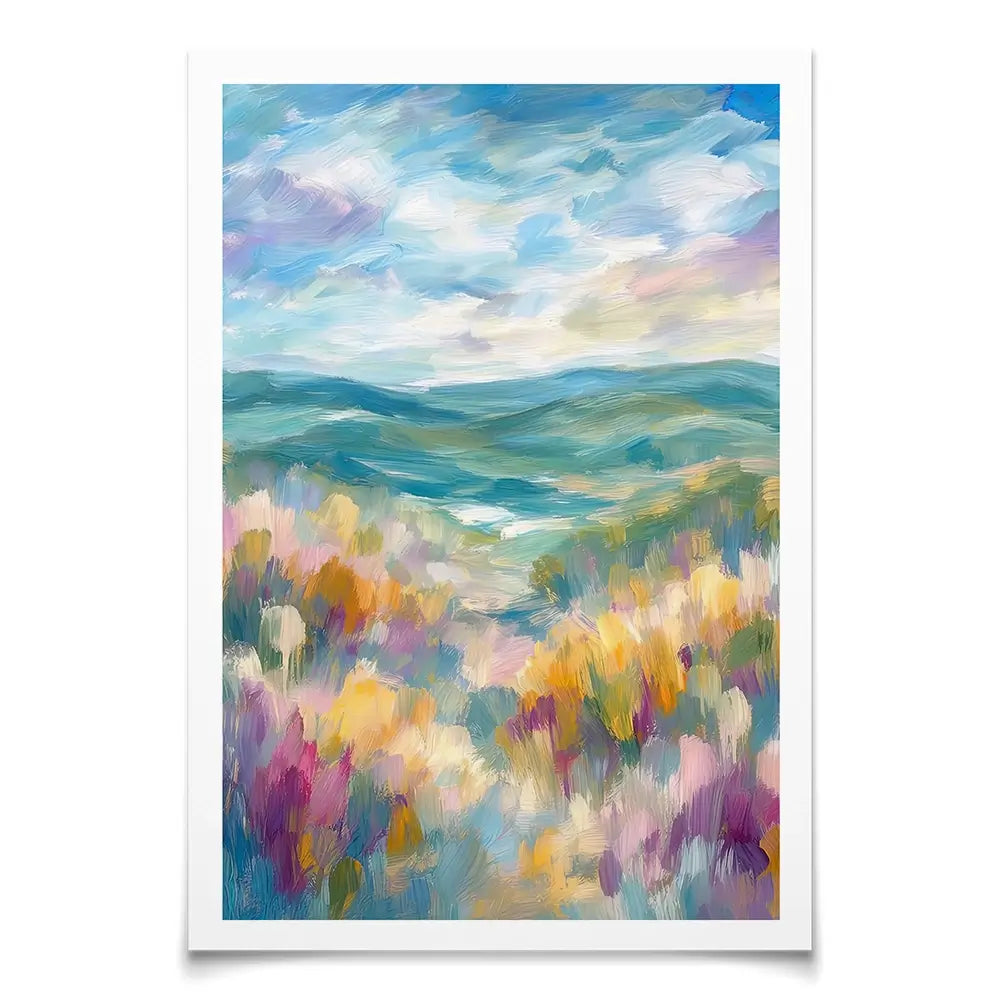Pastel Pastures Art Print Pastel Pastures Art Print wall art product David Alexander Elder