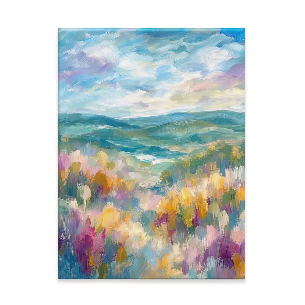 Pastel Pastures Canvas Print Pastel Pastures Canvas Print wall art product David Alexander Elder