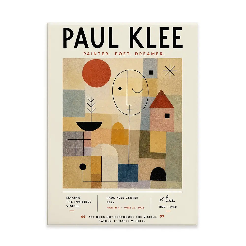 Paul Klee Canvas Print Paul Klee Canvas Print wall art product Treechild