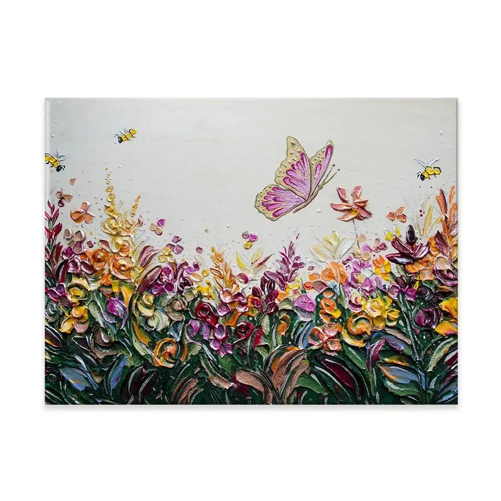 Peaceful Meadow Canvas Print Peaceful Meadow Canvas Print wall art product Nada Khatib