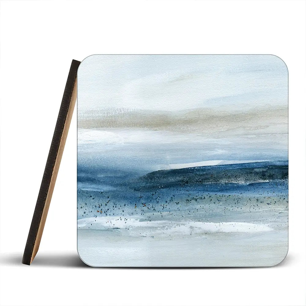 Pebbled Beach Coaster Set Pebbled Beach Coaster Set wall art product Carol Robinson