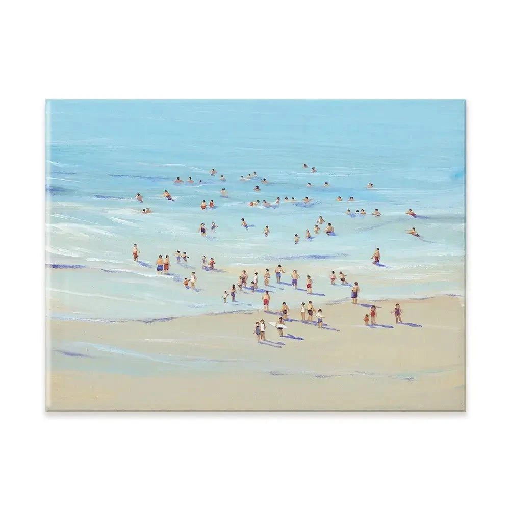 People At The Beach Canvas Print People At The Beach Canvas Print wall art product Tim O'Toole