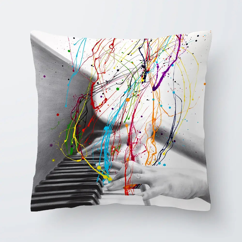 Piano Performance Cushion Piano Performance Cushion wall art product Ashvin Harrison