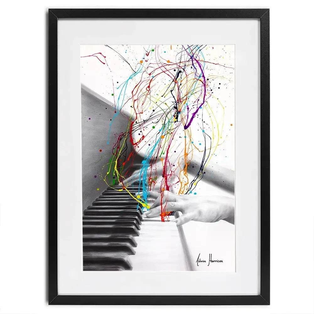 Piano Performance Framed Art Print Piano Performance Framed Art Print wall art product Ashvin Harrison