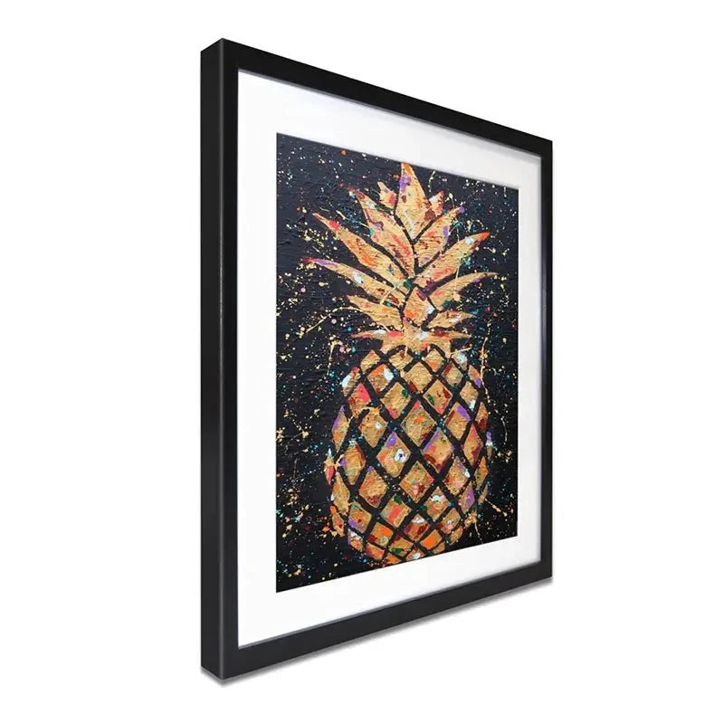 Pineapple Framed Art Print Pineapple Framed Art Print wall art product Studio Paint-Ing