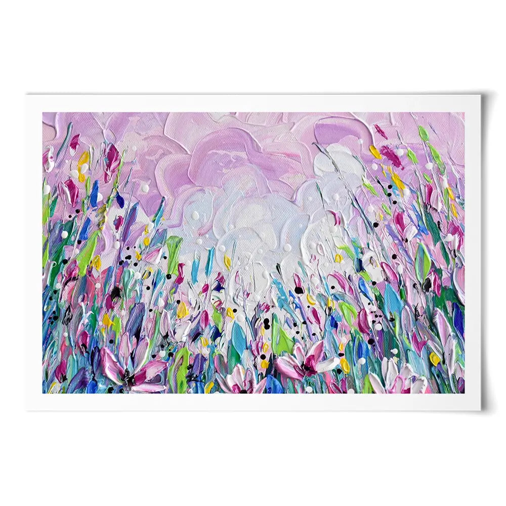 Pink Meadow 2 Art Print Pink Meadow 2 Art Print wall art product Olga Tkachyk