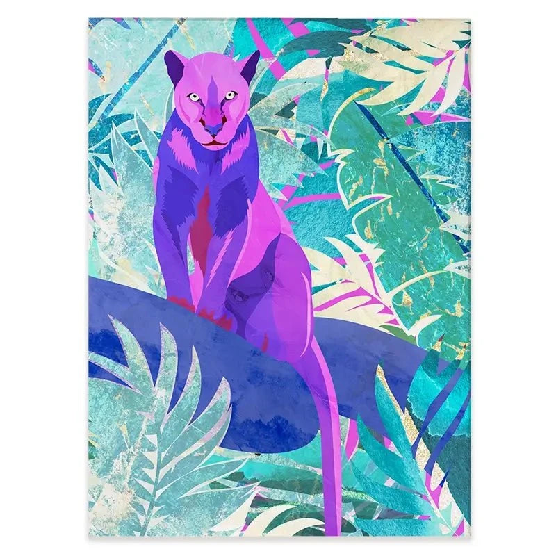 Pink Panther Canvas Print Pink Panther Canvas Print wall art product Sarah Manovski