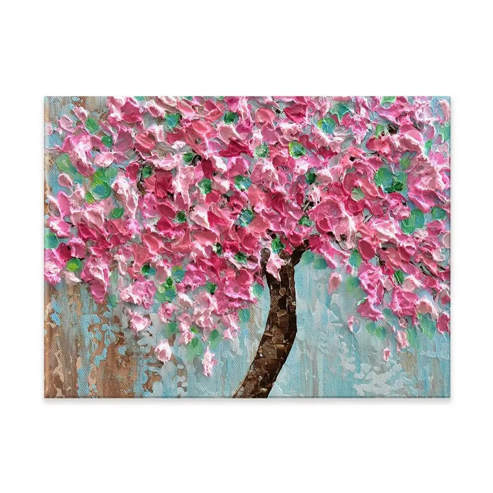 Pink Tree Canvas Print Pink Tree Canvas Print wall art product Olga Tkachyk