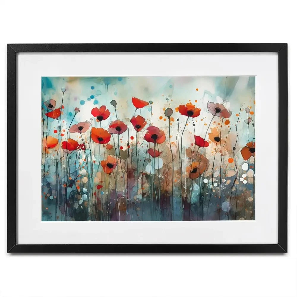 Poppies Framed Art Print Poppies Framed Art Print wall art product David Alexander Elder