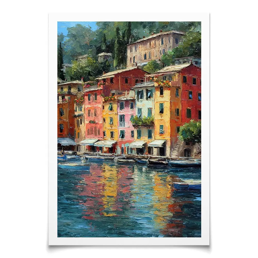 Portofino Summer Art Print Portofino Summer Art Print wall art product David Alexander Elder