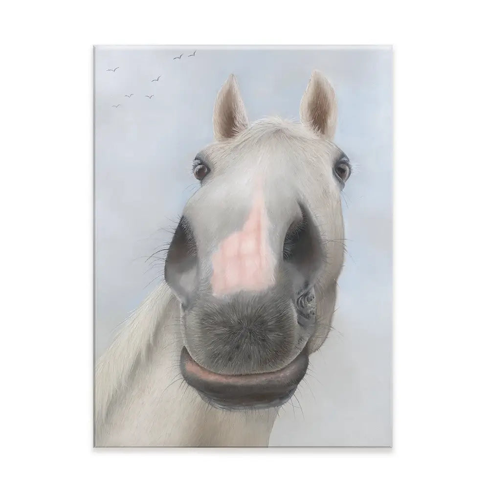 Racehorse Desert Orchid Canvas Print Racehorse Desert Orchid Canvas Print wall art product Georgie Turner