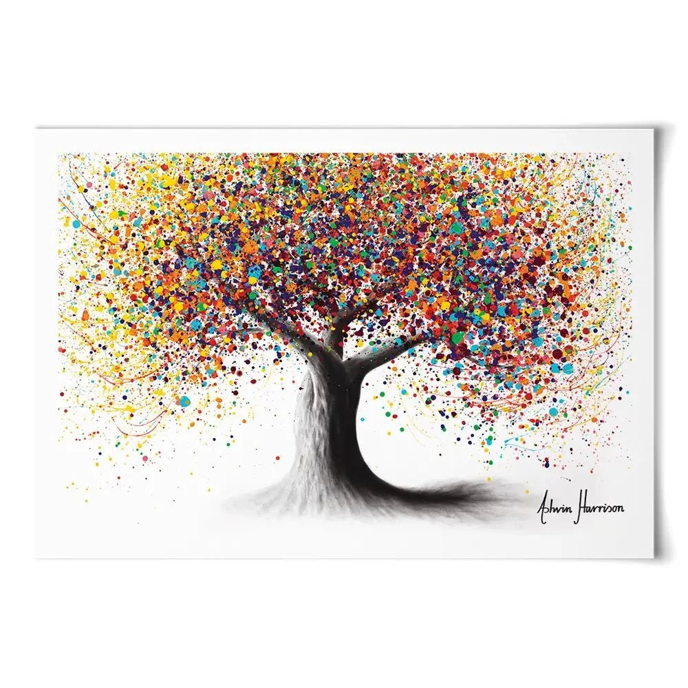 Rainbow Soul Tree Art Print Rainbow Soul Tree Art Print | Rainbow Soul Tree Artwork | Tree Art wall art product Ashvin Harrison