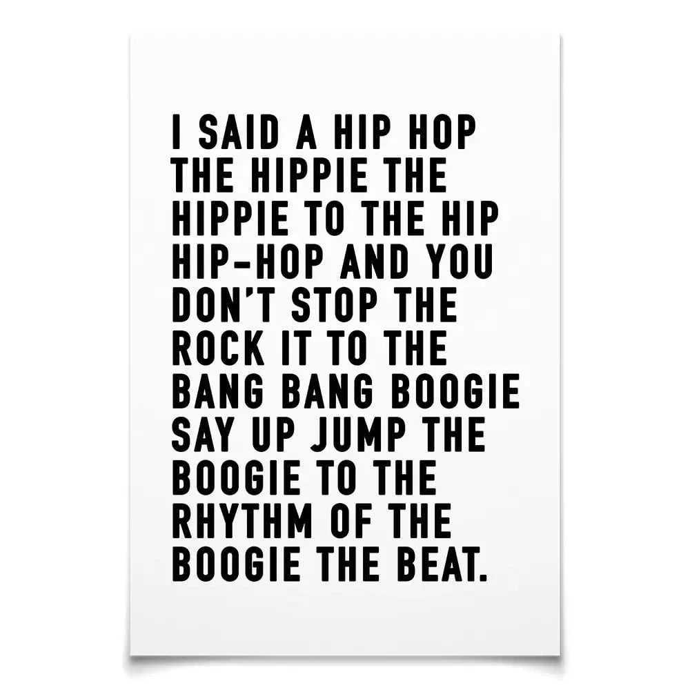 Rappers Delight Art Print Rappers Delight Art Print wall art product K Lyon
