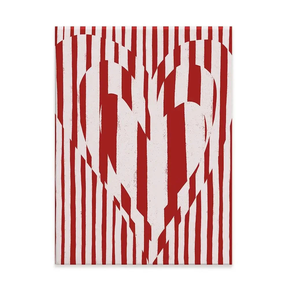 Red Hearts Canvas Print Red Hearts Canvas Print wall art product Treechild