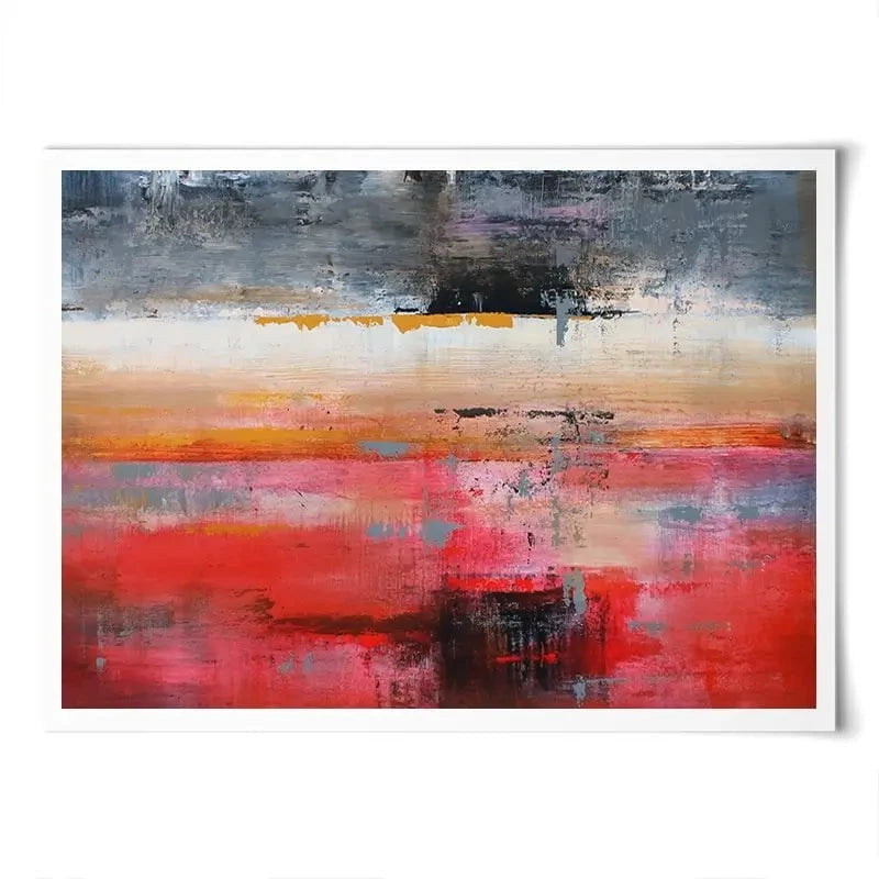 Red Reflection Art Print Red Reflection Art Print wall art product Studio Paint-Ing