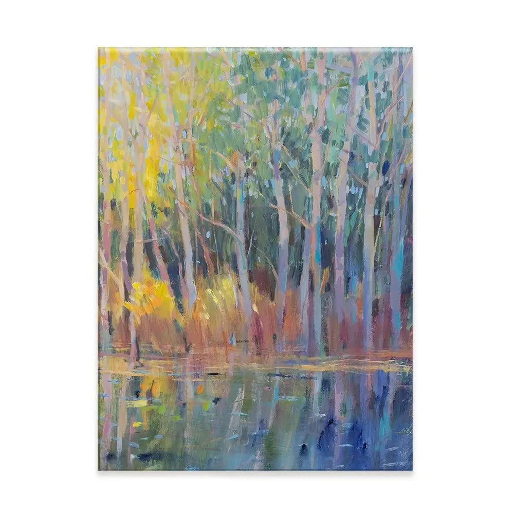 Reflected Trees Canvas Print Reflected Trees Canvas Print wall art product Tim O'Toole