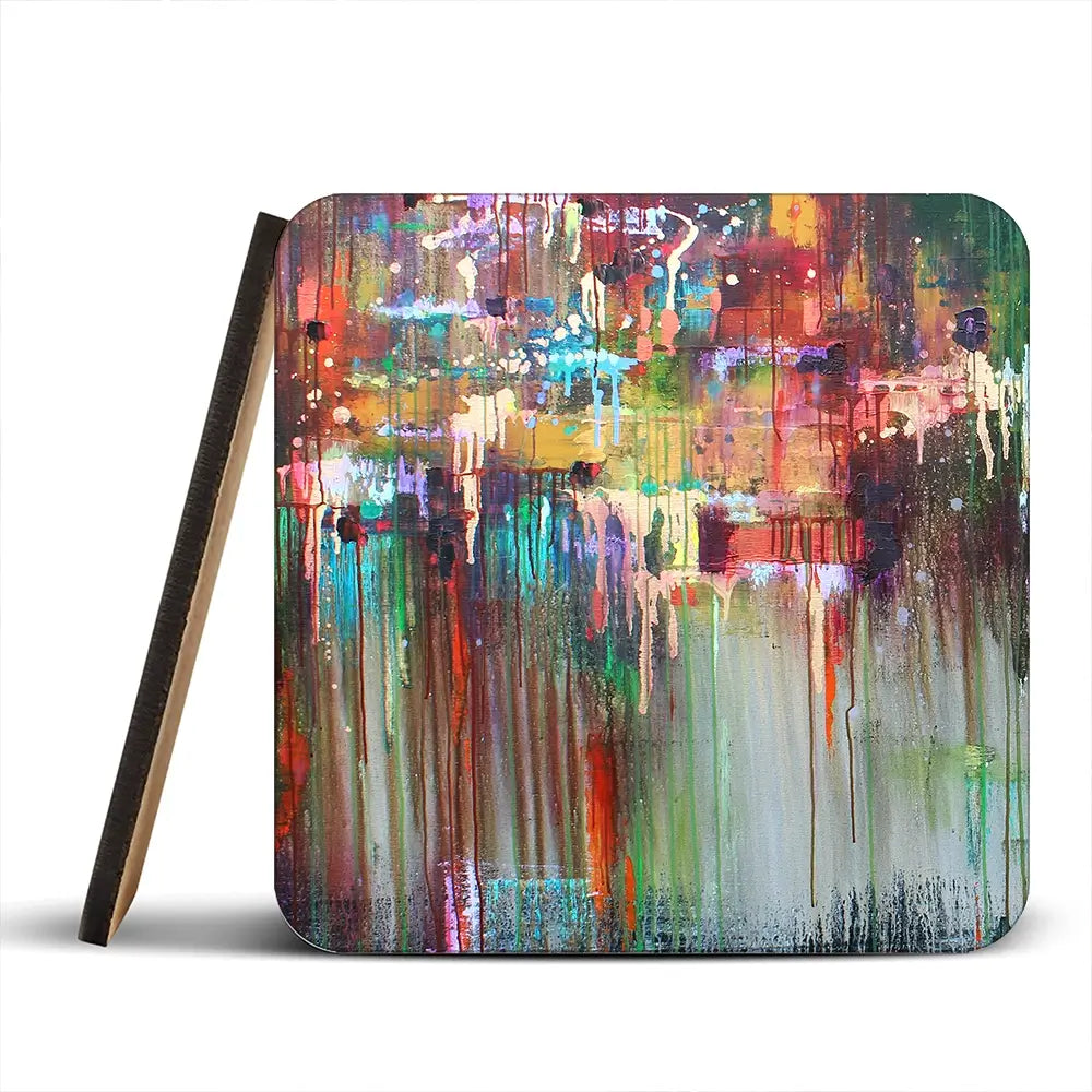 Reflection Nova 2 Coaster Set Reflection Nova 2 Coaster Set wall art product Studio Paint-Ing