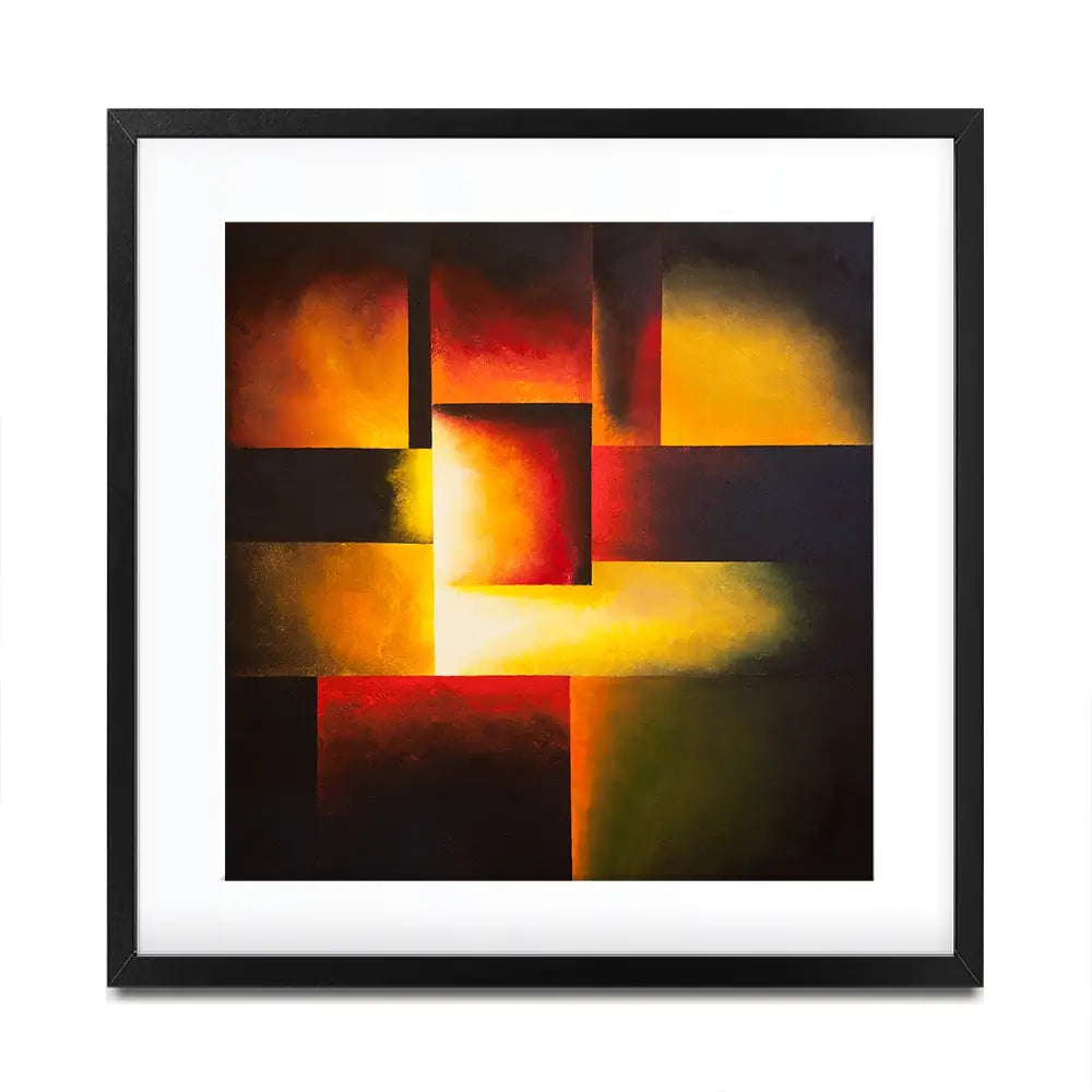 Restless Earth Square Framed Art Print Restless Earth Square Framed Art Print wall art product Osnat Tzadok