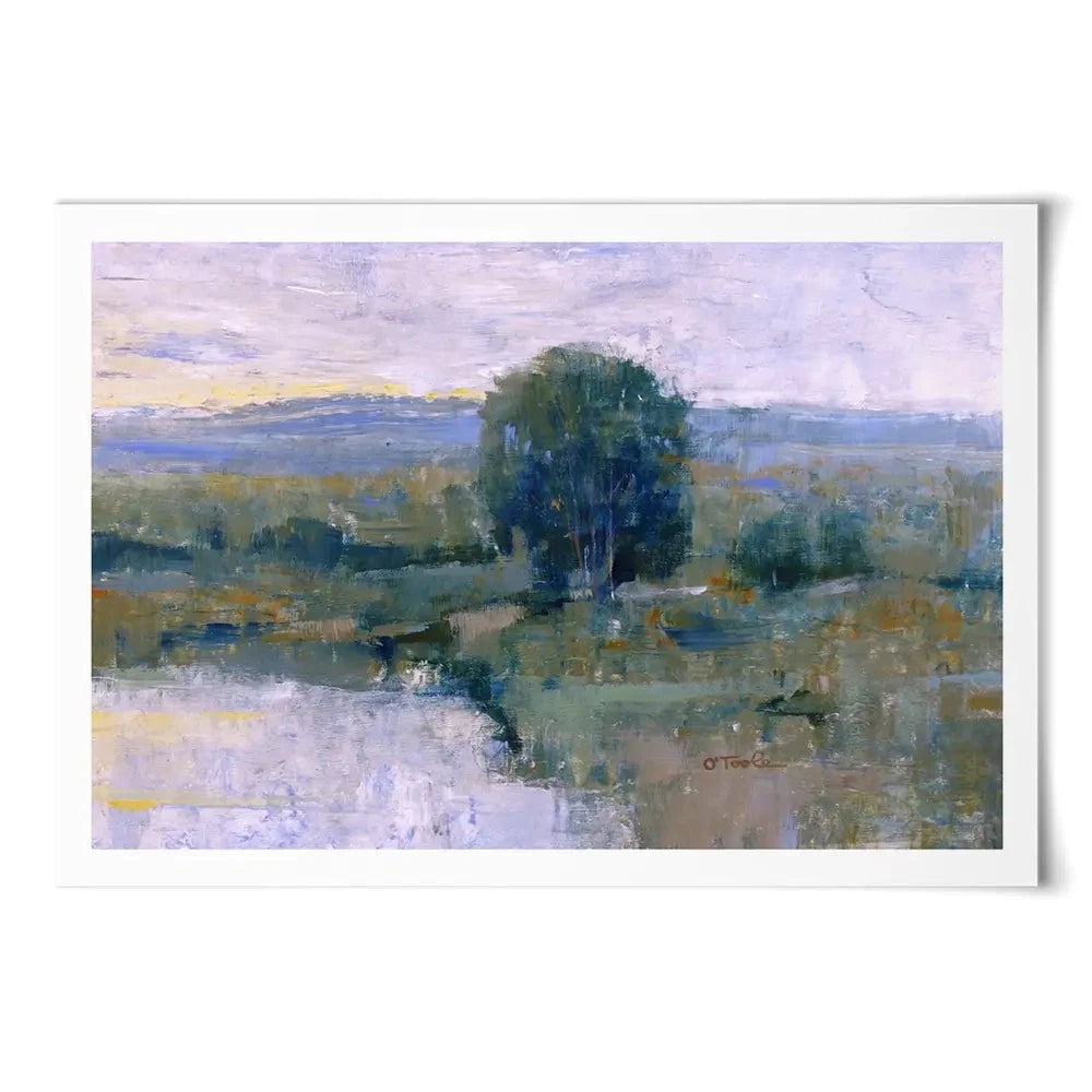 Riverbank Art Print Riverbank Art Print wall art product Tim O'Toole
