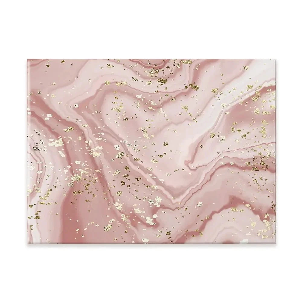 Rose Marble Speckles Canvas Print Rose Marble Speckles Canvas Print wall art product NikaMooni / Shutterstock