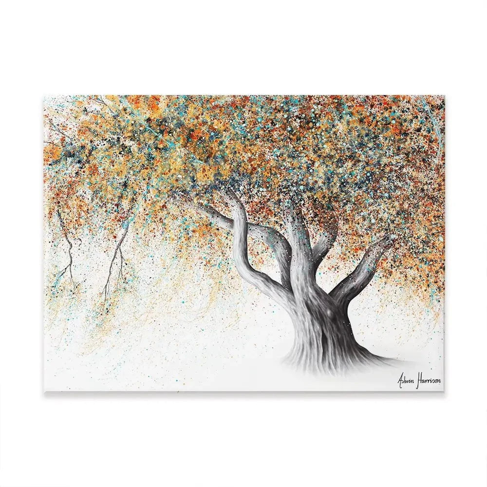 Rusty Autumn Tree Canvas Print Rusty Autumn Tree Canvas Print wall art product Ashvin Harrison