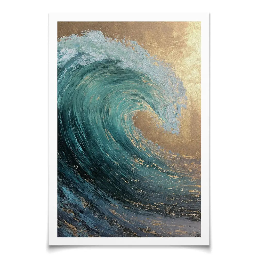 Salt And Gold Art Print Salt And Gold Art Print wall art product Svetlana Aleynikova