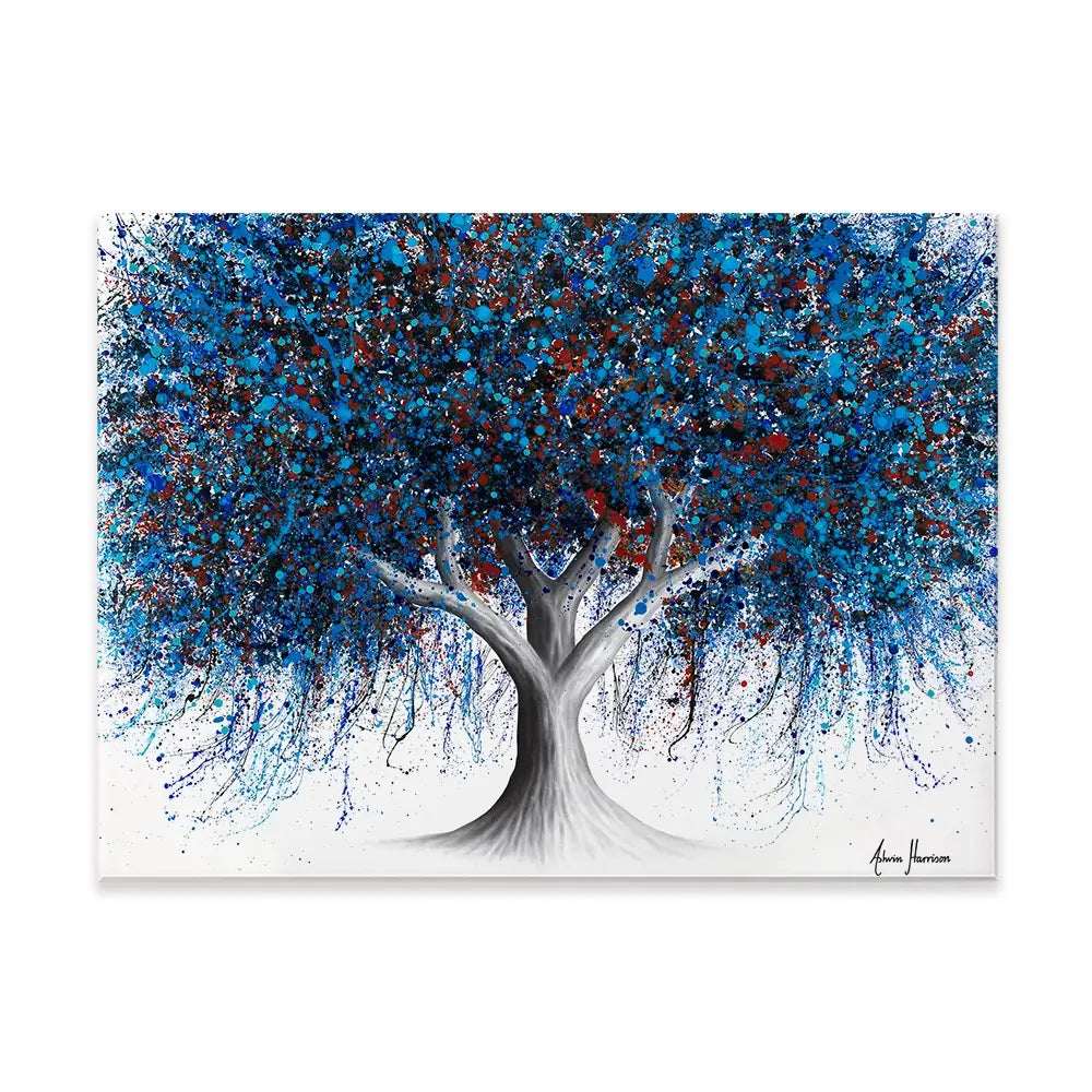 Sapphire Season Tree Canvas Print Sapphire Season Tree Canvas Print wall art product Ashvin Harrison