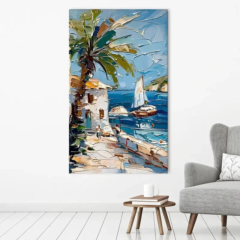 Seascape Beauty Canvas Print Seascape Beauty Canvas Print wall art product Elena Avanesova