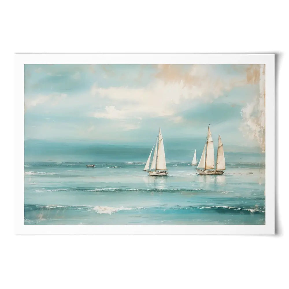 Seaside Story Art Print Seaside Story Art Print wall art product Treechild