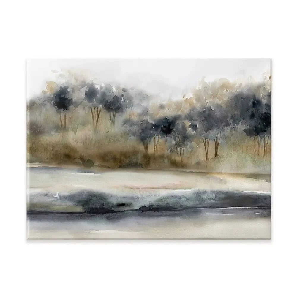 Serene River Canvas Print Serene River Canvas Print wall art product Carol Robinson