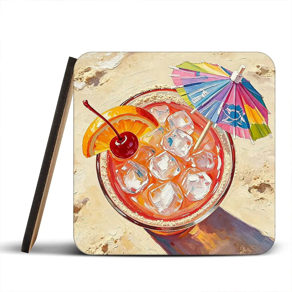 Sex On The Beach Cocktail Coaster Set Sex On The Beach Cocktail Coaster Set wall art product David Alexander Elder