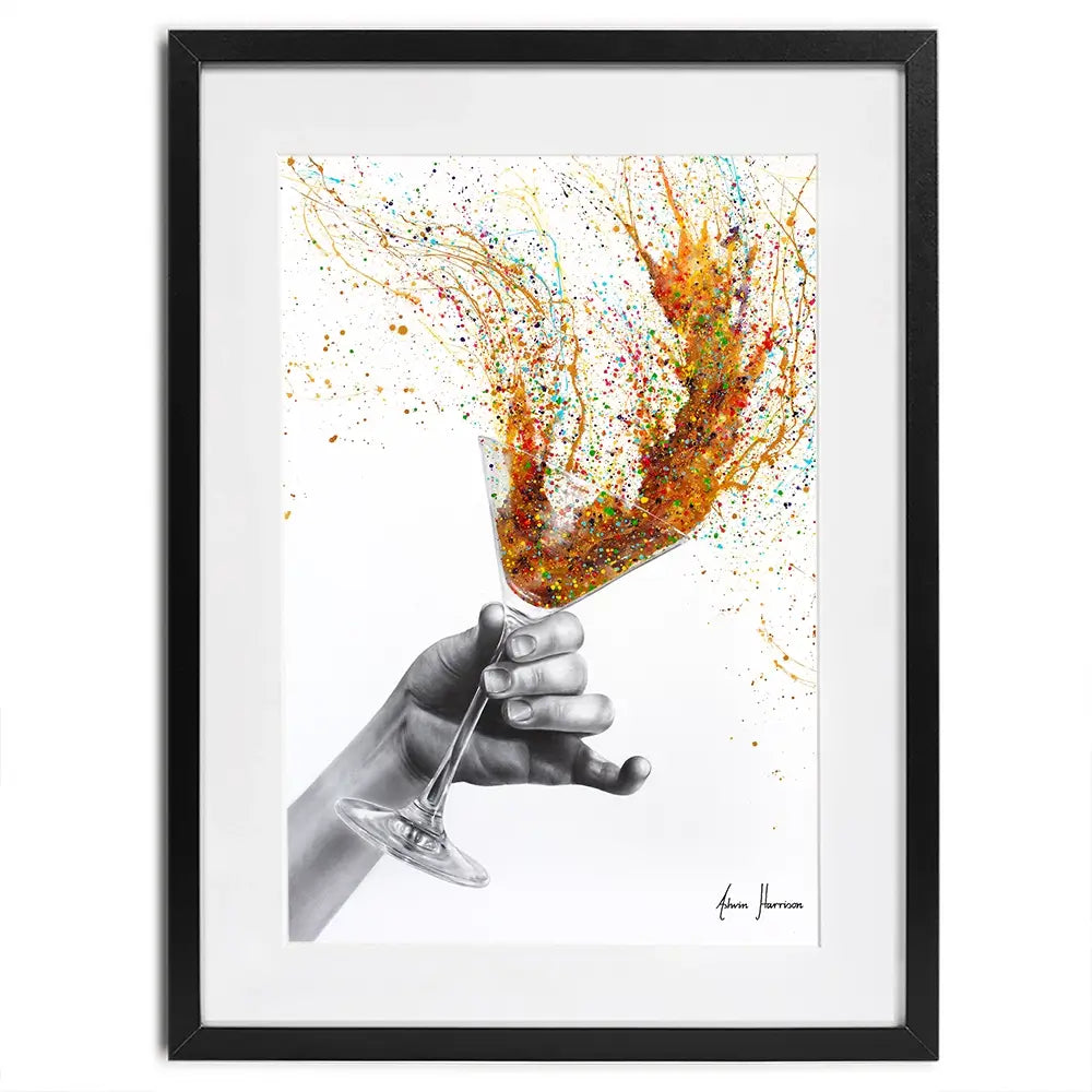 Shaken, Not Stirred Framed Art Print Shaken, Not Stirred Framed Art Print wall art product Ashvin Harrison