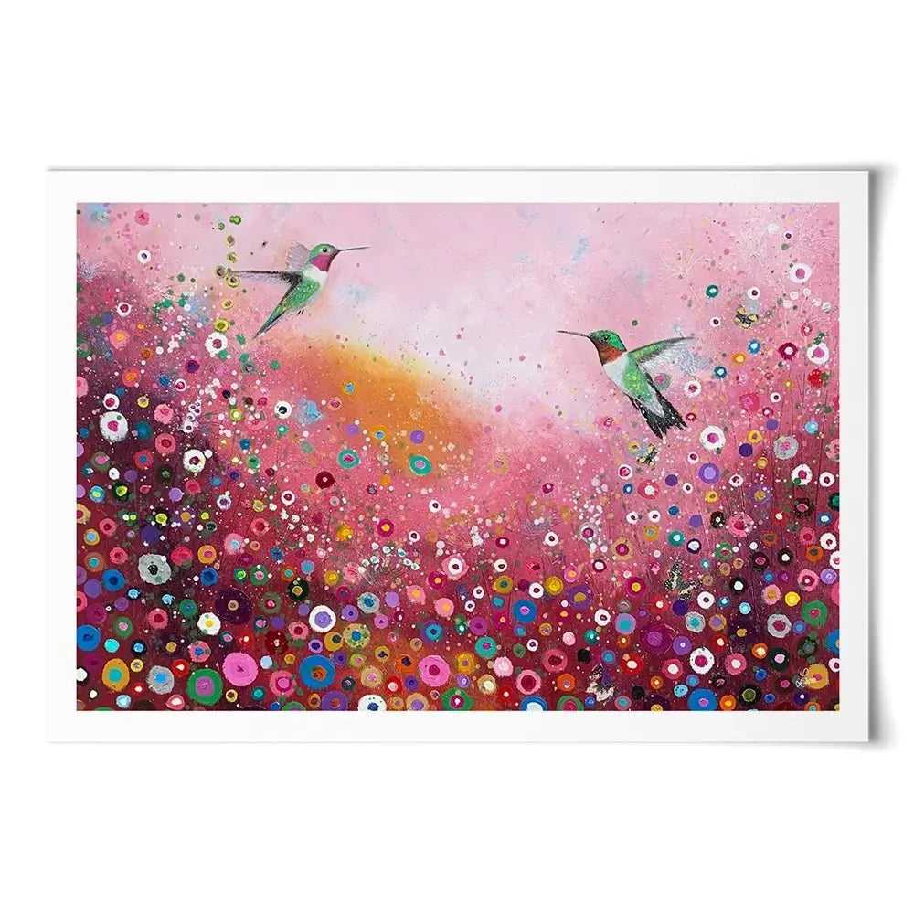 Shower Me With Your Love Art Print Shower Me With Your Love Art Print wall art product Laure Bury